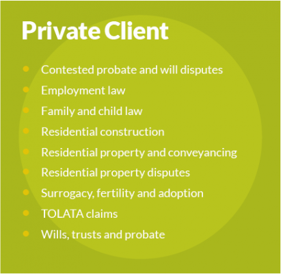 Private Client list