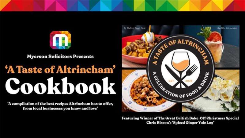 Myerson Solicitors Launches ‘A Taste of Altrincham’ Cookbook in Celebration of Local Food Scene 