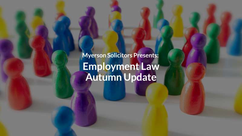 Employment Law Autumn Update 2024