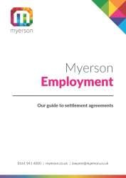 Employment Law Settlement Agreements Page 1