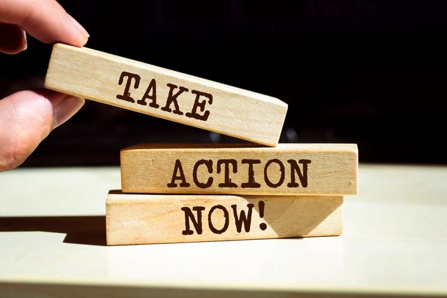 Take action quickly v2