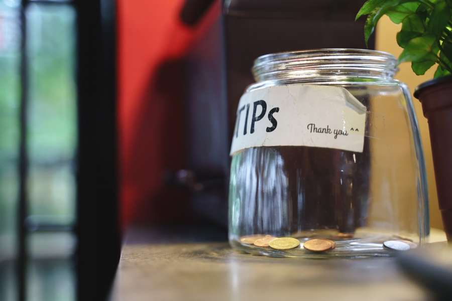 Tips gratuities and service charges