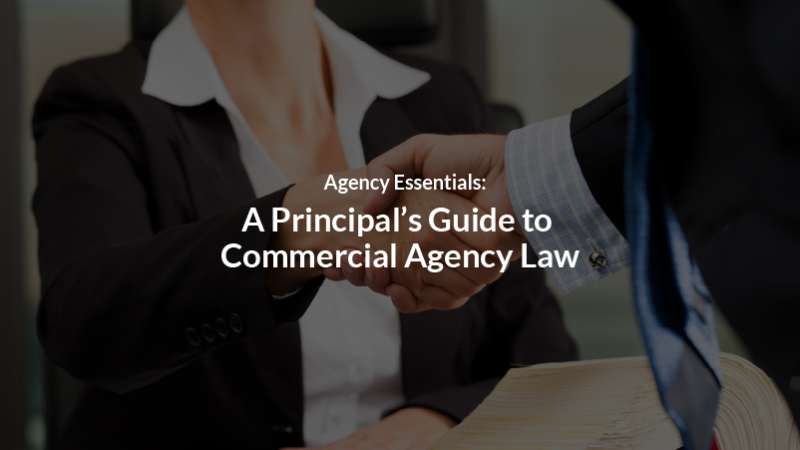 Agency Essentials: A Principal’s Guide to Commercial Agency Law